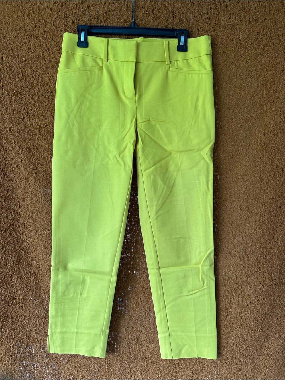 LOFT Neon Yellow Girls Ankle Pants